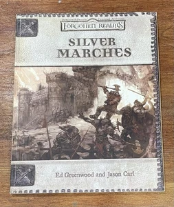 The Forgotten Realms SILVER MARCHES Dungeons and Dragons No Map - Picture 1 of 2