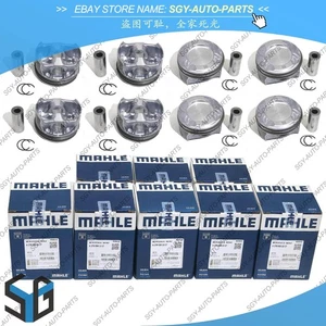 8x STD Pistons & Rings Set For Mercedes-Benz E63 G63 S63 AMG W212 W463 5.5L M157 - Picture 1 of 6