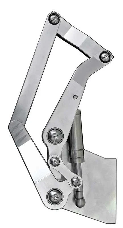 Dobradiças de capô de tarugo 1955-57 Chevrolet e GMC Truck All American; acabamento de máquina - Imagem 1 de 1