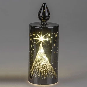 Deko-Kerze 20 cm Komet + LED-Licht Beleuchtung formano 808851 Weihnachtsdeko - Bild 1 von 3