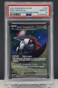 Pokémon Scarlet & Violet Base Set - Iron Treads ex SIR PSA 10 Graded Card - Bild 1 von 5