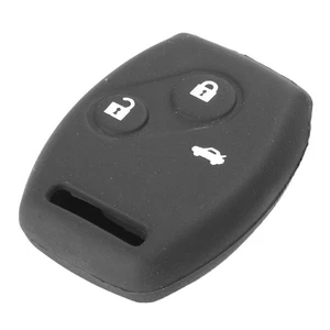 Schlüssel Hülle Gehäuse Cover für HONDA CIVIC ACCORD ODYSSEY CITY EURO Schwarz - Bild 1 von 6