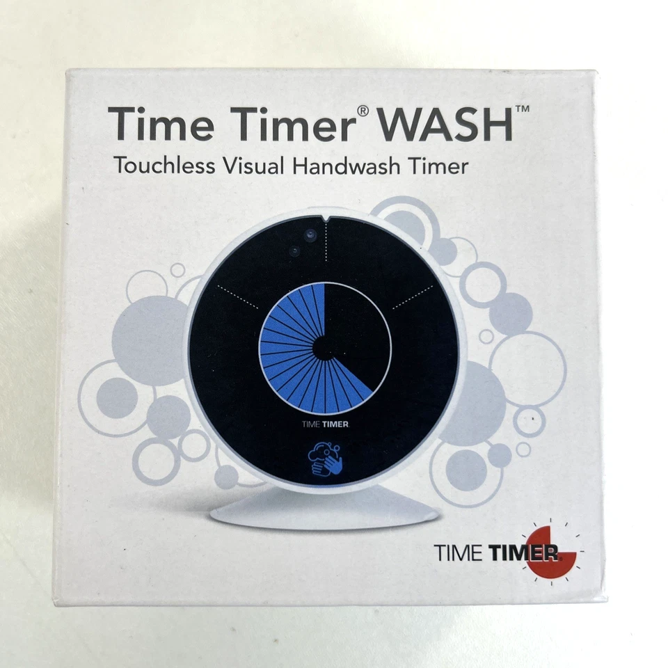 Time Timer Touchless LED Handwashing Timer Water Resistant Suction Cup Sanitary - Image 1 of 4