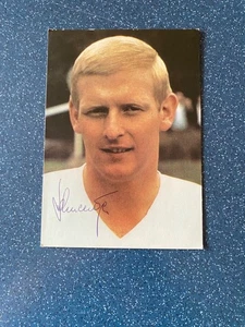 Autogrammkarte  Karl-Heinz SCHNELLINGER     signiert  ARAL - Bild 1 von 4