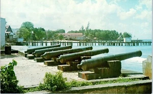Der alte Hafen, St. Peter, Karibikküste, Barbados, Westindien Postkarte - Bild 1 von 2