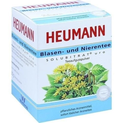 ANGELINI PHARMA DEUTSCHLAND GMBH HEUMANN Blasen- und Nierentee SOLUBITRAT uro 30 g PZN 2680714