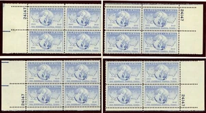Universal Postal Union 15 Cent Type Matched Plates PL 24147 MNH Scotts C43 - Picture 1 of 2