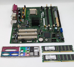 Dell E210882 Motherboard with intel Celeron CPU   RAM 512 mb ddr   Tested