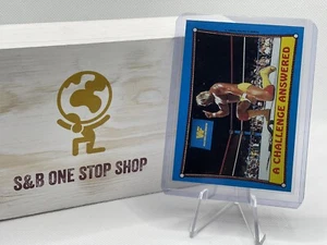 1987 Topps WWF (WWE) - A Challenge Answered #36 - Ringside Action - Hulk Hogan - Bild 1 von 7
