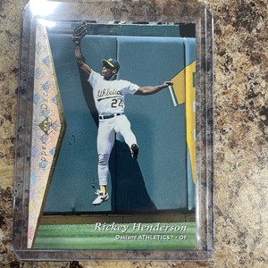 1995 SP - [Base] - Silver #182 - Rickey Henderson