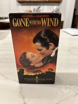 Gone With The Wind (2 VHS Tape Set, 1998) Very Good - Image 1 of 4