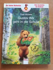 DER KLEINE BÜCHERBÄR - GUSTAV BÄR GEHT in die SCHULE für ERSTLESER - Picture 1 of 2