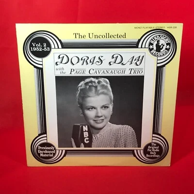 DORIS DAY THE PAGE CAVANAUGH TRIO Uncollected Vol.2 1952-53 1986 USA Vinyl LP - Image 1 of 4