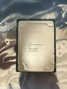 Intel CONFIDENTIAL Gold 6132 SR3J3 3.7Ghz Turbo 19.25MB 14 Core LGA 3647 T8-10 - Picture 1 of 2