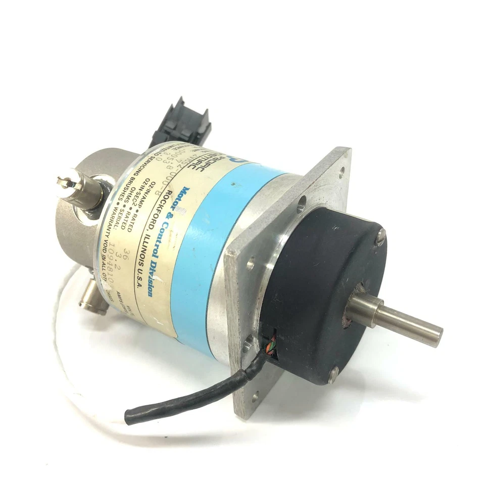 Pacific Scientific motor 2VM62-020-10 + codificador Daynapar IDM20-2000-ICSS-5 - Imagem 1 de 4