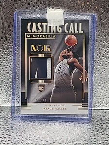 Jarace Walker 2023-24 Panini Noir /25 Patch Casting Call Memorabilia SSP - Picture 1 of 3