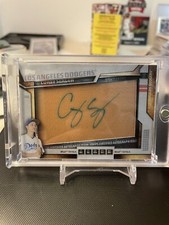 COREY SEAGER RC 2016 Topps Glove Leather Card AUTO #GLA-CS /25 DODGERS RANGERS