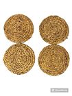 4 Pack Rattan Tablemats And Woven Placemats - Natural Round