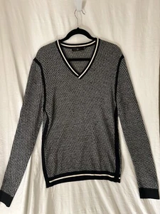 Ermenegildo Zegna Men's 100% Wool V-Neck Sweater Size L - Picture 1 of 13