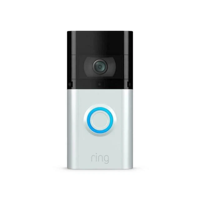 Ring 8VR1S9-0EN0 Video Doorbell - Satin Nickel/Venetian Bronze