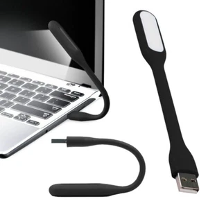 USB LED Light Flexible Plug and Use Silicone Lamp for Computer Laptop Power Bank - Picture 1 of 8