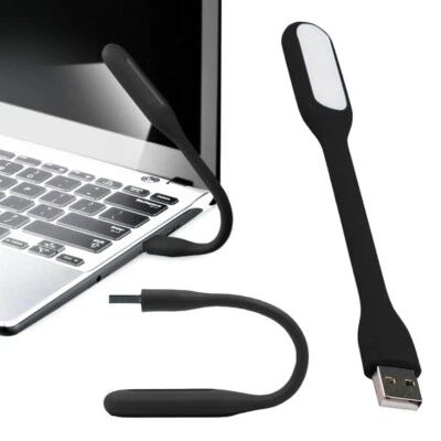 USB LED Light Flexible Plug and Use Silicone Lamp for Computer Laptop Power Bank - Image 1 of 4
