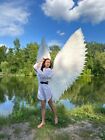 Halloween Big Wings Angel Devil Cosplay Accessories Large  Costume White Сosplay