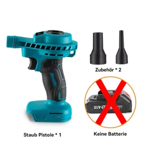 Für Makita Akku Luftpumpe Staubgebläse Bläser Staubbläser Air Duster Ohne Akku~ - Bild 1 von 12