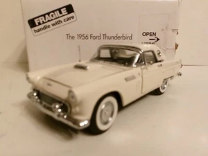 Danbury Mint 1956 Ford Thunderbird Cabrio Colonial White mit Box - Bild 1 von 10