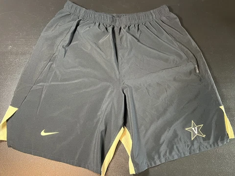 Nike Vanderbilt Commodores Onfield Dri-Fit Athletic Shorts Size X-Large Cover