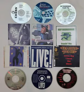 BLUES LOT #1 (Lot of 6) CDs Compact Discs *Assorted Artists / Titles* - Picture 1 of 1