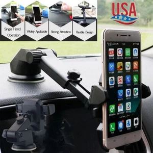 Soporte Celular Para Carro Universal Ajustable Al Espejo Retrovisor Por Clip GPS - Zdjęcie 1 z 7