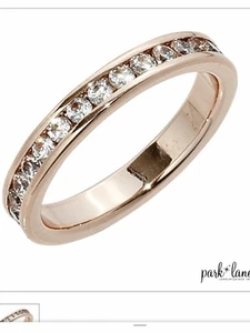 NEU UND VERPACKT Park Lane Classique Eternity Bandring Größe 9 Roségold  - Bild 1 von 3