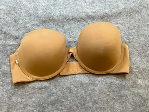 Sujetador Harper Wilde 34C sin tirantes tostado con aros nuevo sin etiquetas - Imagen 1 de 5