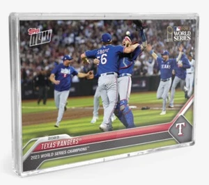Campioni del Mondo 2023 - Texas Rangers - MLB TOPPS NOW® Set di 15 carte squadra - Foto 1 di 3