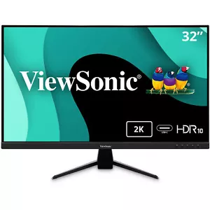 ViewSonic VX3267U-2K 32" 1440p HDR 65W USB-C IPS Monitor - Certified Refurbished - Picture 1 of 7