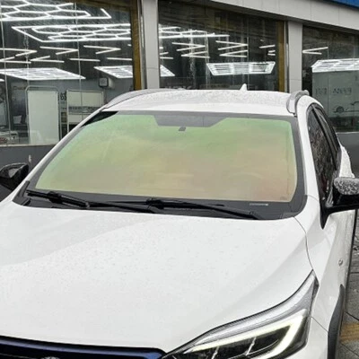 76%VLT Chameleon Car Side Window Tint Film Sticker Solar Protection Wrap 50CMx3M - Image 1 of 4