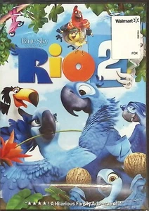 Rio 2 DVD 2014 Widescreen Kids Movie Animated Blue Sky SEALED NEW - Picture 1 of 2