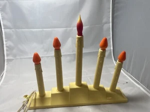 Vintage Weihnachten 5 Licht Kandelaber - geprüft - funktioniert (H) - Bild 1 von 2
