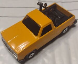 Damaged Rare Yat Ming #813 Orange 1980 Chevy Truck C/K Pickup 1:64 Scale ⬜ Body