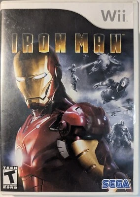 Iron Man Game Nintendo Wii Tested and Working no manual - Image 1 of 4