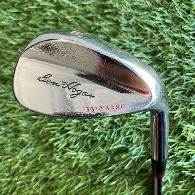 Cuña de arena forjada Ben Hogan 56° 10 rebotes acero rígido 35,25" para diestros Foto 1 de 4