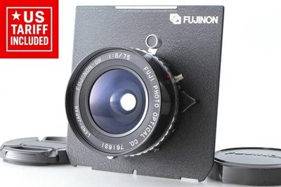 【N MINT】 Fuji Fujinon SW 75mm f/8 Large Format Lens SEIKO Shutter 0 From... - image 1 of 4