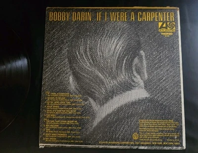 Bobby Darin - If I Were A Carpenter - OOP 1966  Atlantic Rec. SD 8135 LP EX 	 - Image 1 of 4