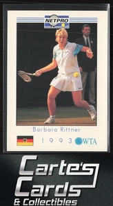 Barbara Rittner 1993 NetPro Tour Stars Tennis #W31 - Picture 1 of 2