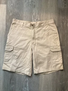 Columbus Men’s Size 34X10 Beige Cargo Shorts - Picture 1 of 9