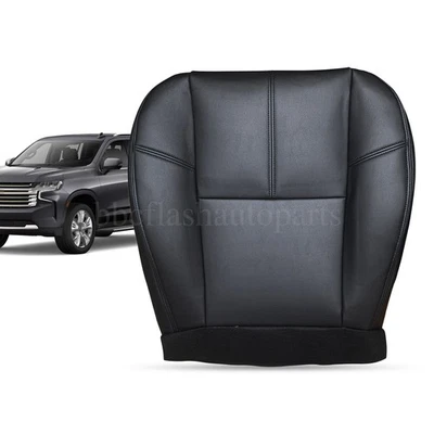For 2007-2013 Chevy Silverado 1500 2500 HD Driver Bottom Leather Seat Cover Foto 1 de 4