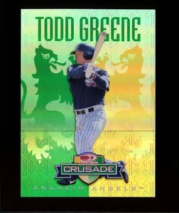 1998 Donruss Crusade Todd Greene #6 Green /250 - Picture 1 of 2