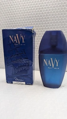 Navy by Dana 3,1 oz/100 ml spray de colônia novo na caixa para homens danificada - Imagem 1 de 4
