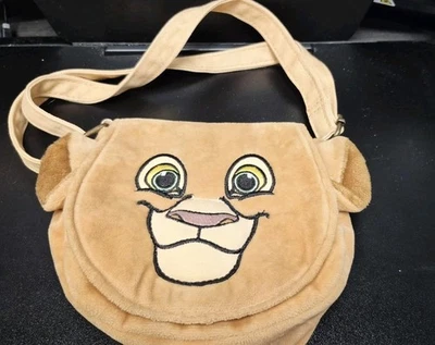 迪士尼狮子王娜拉毛绒单肩包钱包-主题公园独家-全新 — 第 1/4 张图片